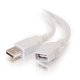 USB 2.0 Extension Cable 3 meter White