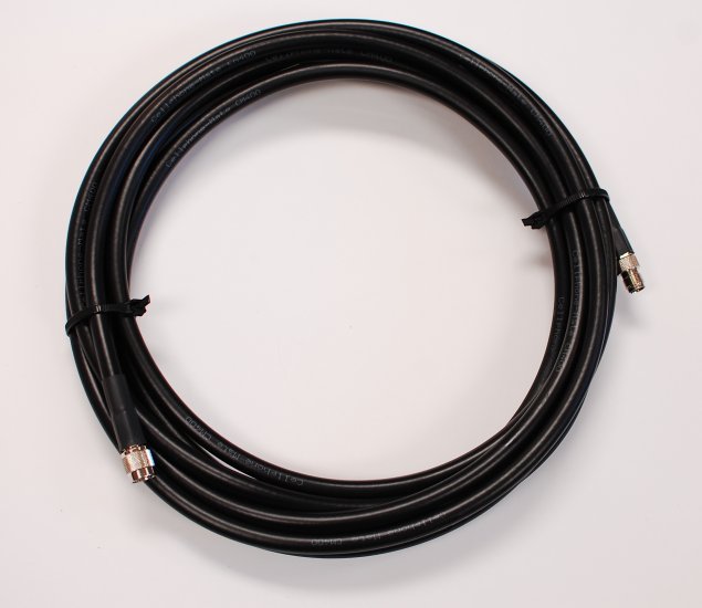 25 Ft LMR400 Extreme Low Loss Coax w/TNC Female connector - Click Image to Close