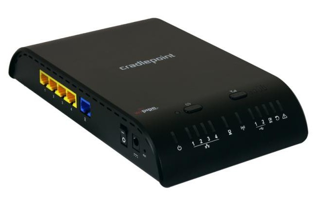CradlePoint MBR1200B Mobile Broadband WiFi Router - Click Image to Close
